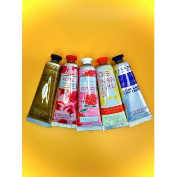 L'OCCITANE 潤手霜套裝 30ml x 5支 (心型鐵盒）