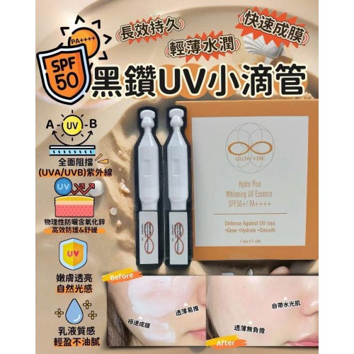 GLOW VIBE防曬乳液(1.5ml x 30支/盒)